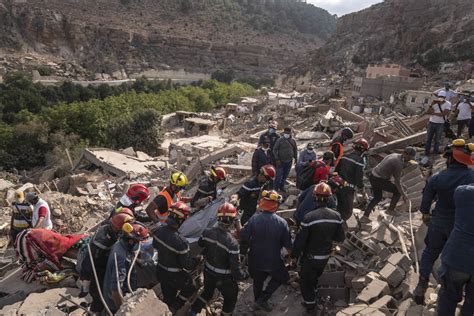 International crews in Morocco to recover bodies days after deadly 6.8 quake earthquake struck